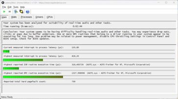 LatencyMon - Översikt