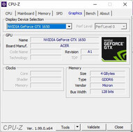 CPU-Z-grafik Nvidia