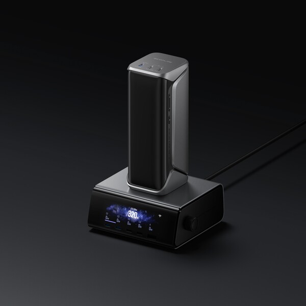 EcoFlow Rapid Pro X kan laddas med upp till 320 W. (Bildkälla: EcoFlow)