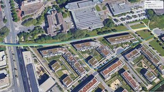 GNSS-testväg: vändpunkt