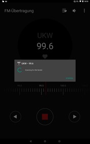 Den förinstallerade appen för FM-radio