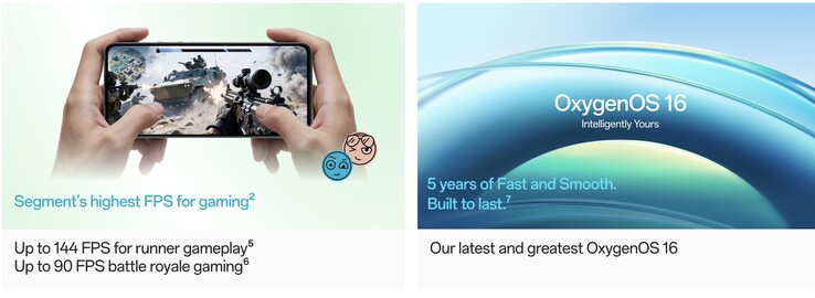 Officiella kampanjbilder av OnePlus Nord CE6 Lite.