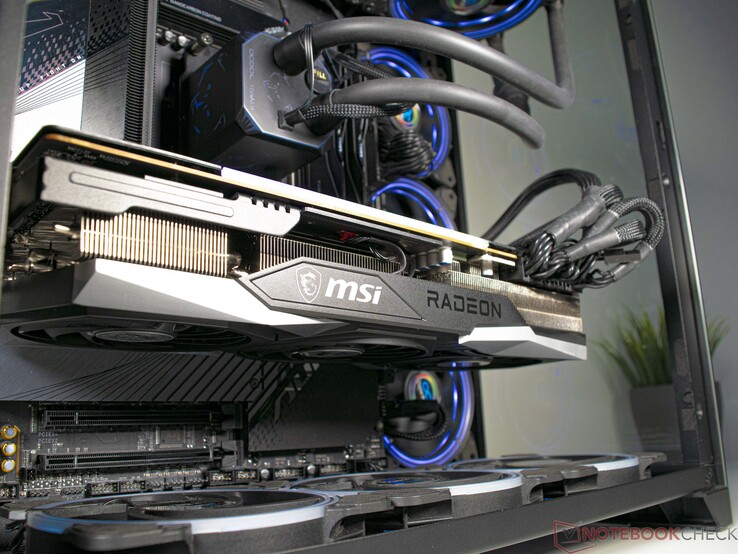 MSI Radeon RX 6950 XT Gaming X Trio 16G i vårt testsystem