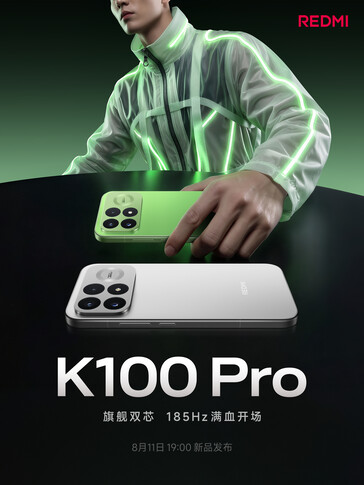 De viktigaste höjdpunkterna hos Redmi K100 Pro.