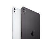 Närbild på baksidan av iPad Pro i färgerna silver och space black, med kameran och aluminiumramen framhävda (Bildkälla: Apple)