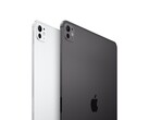 Närbild på baksidan av iPad Pro i färgerna silver och space black, med kameran och aluminiumramen framhävda (Bildkälla: Apple)