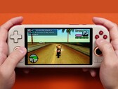 Mangmi Air X handhållen konsol som kör Grand Theft Auto: Vice City Stories. (Bildkälla: Joey's Retro Handhelds)