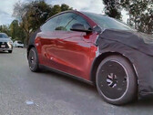 Model Y Juniper Performance trim under testning (Bildkälla: Yann Masoch/X)