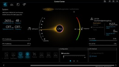Olika CC i vår Apex 17 - beror på barebone