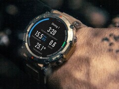 Amazfit's outgivna T-Rex Ultra 2 kan bygga vidare på den ursprungliga T-Rex Ultra (bilden). (Bildkälla: Amazfit)