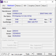 CPU-Z Mainboard