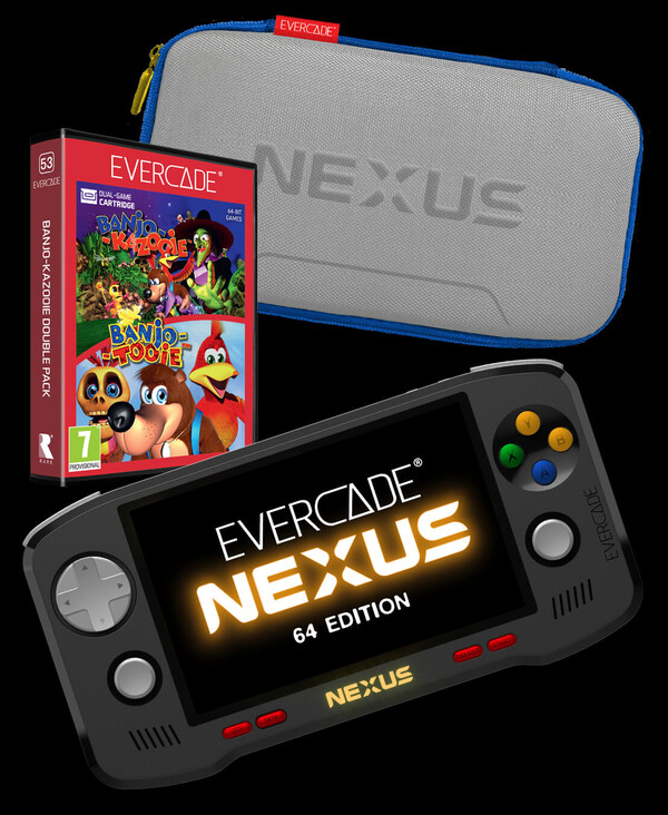 Evercade Nexus 64 Edition kommer att kosta mer men levereras med tillbehör.