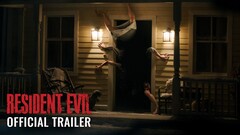 En reklambild för den officiella trailern till filmen Resident Evil