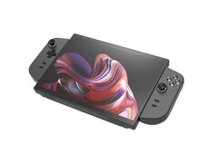 Crelander/NWNLAP:s handhållna speldator ser ut som en Legion Go med en överdimensionerad skärm. (Bildkälla: Crelander)