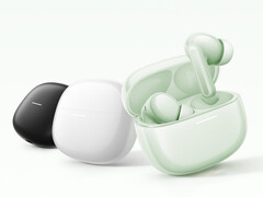 Redmi Buds 8 kommer snart att lanseras i Kina. På bilden: de tre färgalternativen för öronsnäckorna.