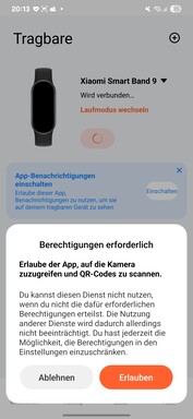 Xiaomi Smart Band 10 Inställning
