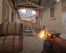 En AK-47 avfyras i Counter Strike 2.