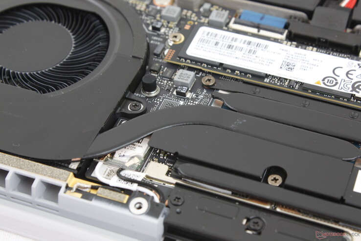 Icke borttagbar WLAN-modul under kopparvärmeröret