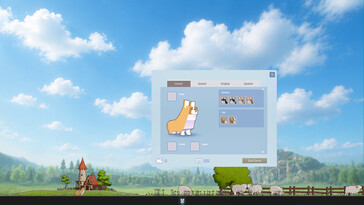 En skärmdump från CORGI WOOLLY