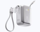 20 000 mAh-versionen har två inbyggda USB-C-kablar, precis som 10 000 mAh-modellen.