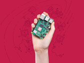 Priset på Pi 4 Model B i förpackning börjar på 87,25 dollar. På bilden: en reklambild av SBC:n.