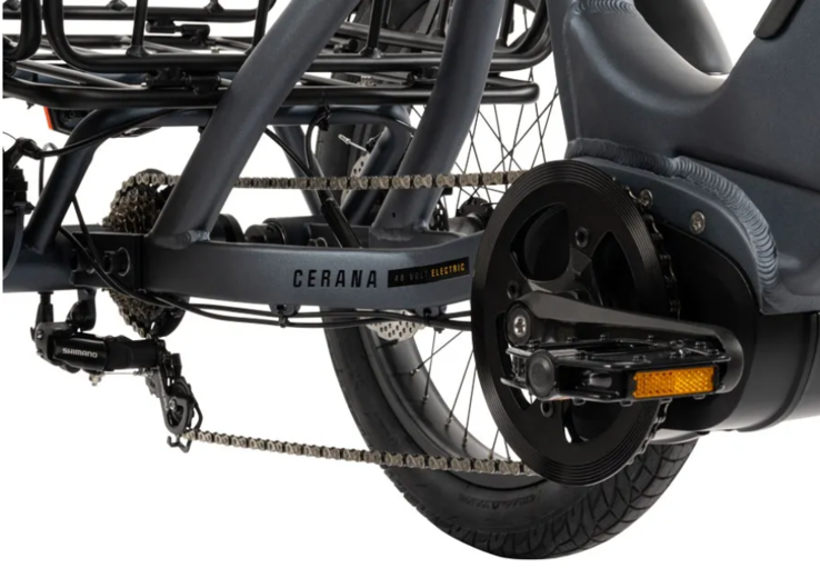 Buzz Cerena T2 e-trike har en 500 W mid-drive motor (Bildkälla: Buzz)