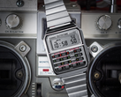 Den nya Casio "Tillbaka till framtiden" CA500WEBF-1A kalkylatorklockan, på bilden. (Bildkälla: Casio)