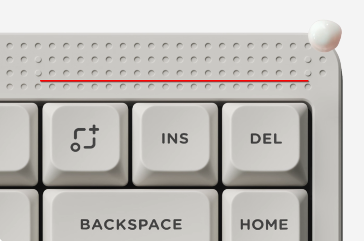 NuPhy Node75 pekskärm (Bildkälla: NuPhy - redigerad)