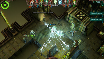 På bilden: en skärmbild från spelet Warhammer 40,000: Mechanicus.