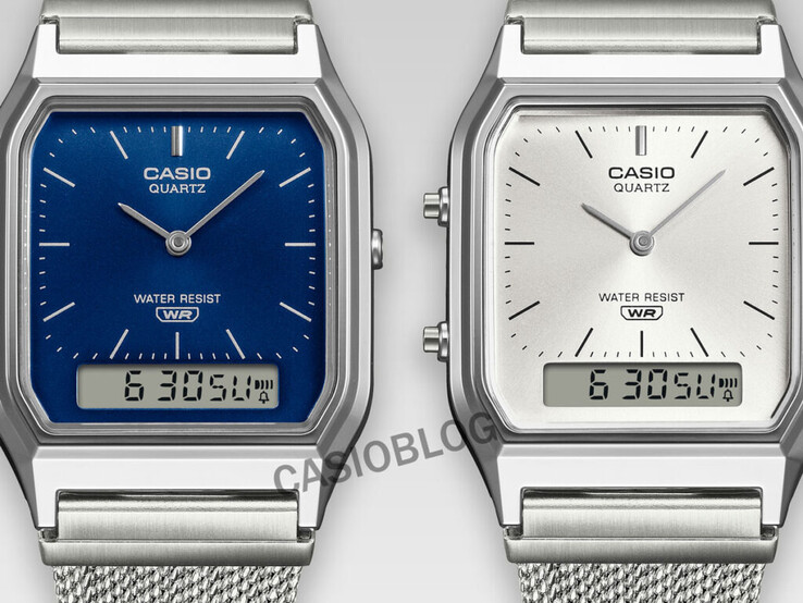 Casio AQ-230EM-2A och AQ-230EM-7A. (Bildkälla: Casioblog)