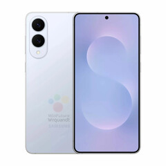 Galaxy S25 Edge Titanium Icy Blue (bildkälla: Winfuture.de)