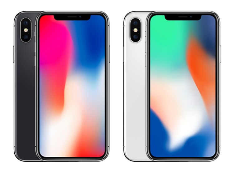 iPhone X från 2017 med en stor redesign inför iPhones 10-årsjubileum. (Bildkälla: Apple)
