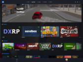 Den nya hyllbaserade Discovery-sidan som introducerades i s&amp;box uppdatering i oktober 2025 hjälper till att hitta spel som skapats i samhället mer effektivt (Bild: Facepunch Studios)