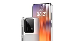 En rendering av &quot;Xiaomi 16&quot;. (Bildkälla: Majin Bu)