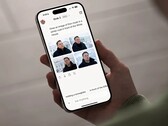 En användare som interagerar med Grok AI via en smartphone (Bildkälla: Bryan M Wolfe/Digital Trends)
