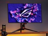 ROG Swift OLED PG27UCDM har nu listats hos flera återförsäljare (Bildkälla: Asus)