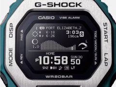 Casio G-Shock GBX-100-serien är känd för funktioner som tidvattengrafer, måndata och tider för soluppgång/solnedgång. (Bildkälla: Casio)