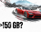 Ett Forza-väggpapper med text >150 GB?