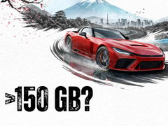 Ett Forza-väggpapper med text >150 GB?