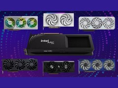 Intel Arc B580-kort (bilden) har 12 GB GDDR6-minne. (Bildkälla: Intel)