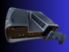 Exempel på ett PS5-utvecklingskit (bildkälla: Apart_Shock@r/gaming subreddit med redigeringar)