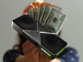 RTX 5080 lanserades till ett officiellt startpris på $999. (Bildkälla: Nvidia, Unsplash, redigerad)