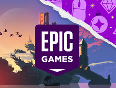 Epic Games har gått med en mobil giveaway först den här veckan, logotypen på bilden. (Bildkälla: Epic Games Store - redigerad)