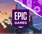 Epic Games har gått med en mobil giveaway först den här veckan, logotypen på bilden. (Bildkälla: Epic Games Store - redigerad)