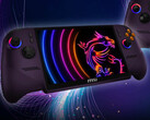 MSI Claw 8 EX AI+ i den omtalade Void Purple-finishen.