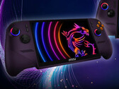 MSI Claw 8 EX AI+ i den omtalade Void Purple-finishen.