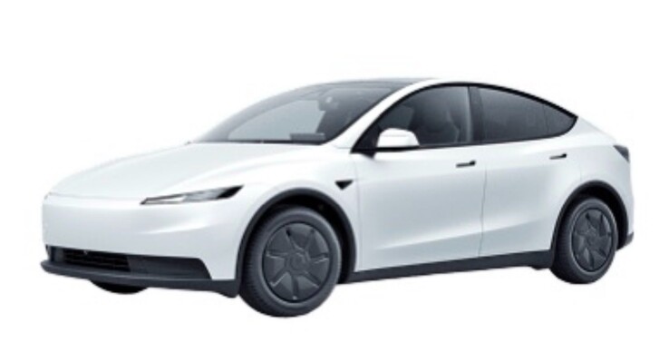 Den billigaste Tesla Model Y Standard trim.