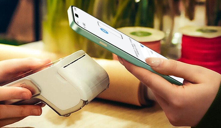 Det behöver inte sägas att smarttelefonen stöder NFC (Bildkälla: Huawei)