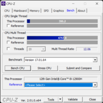 CPU-Z Benchmark