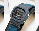 En närbild av Casio G-Shock GWBX5600CBG-2:s fodral och armband.